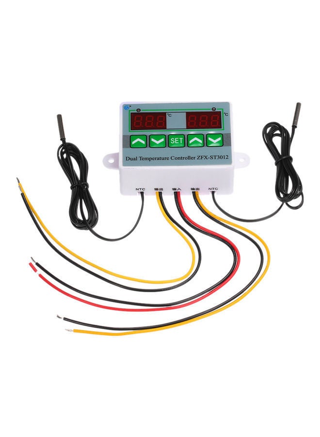 NIBEMINENT Dual Temperature Controller with LED Display Multicolour - Image 1