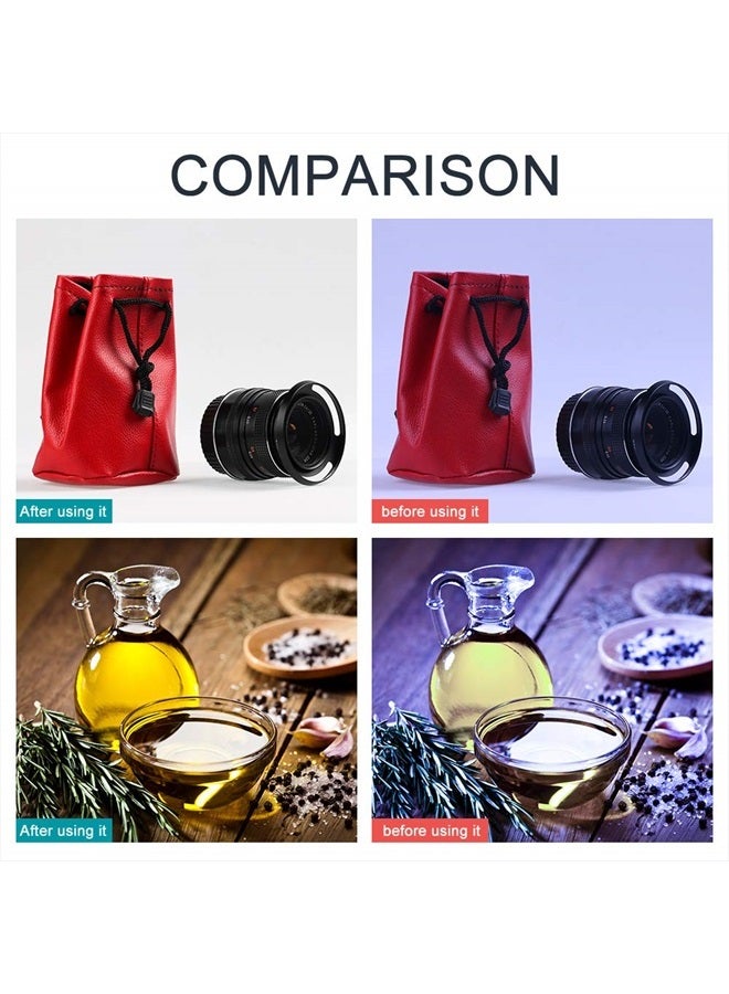 Sedremm Gray/White Balance Card,24x24Inch (60x60cm) Portable Focus Board Two Sides Double Face 18% Grey/White Balance Reference Card with Carry Pouch for Canon Nikon Sony - Image 2