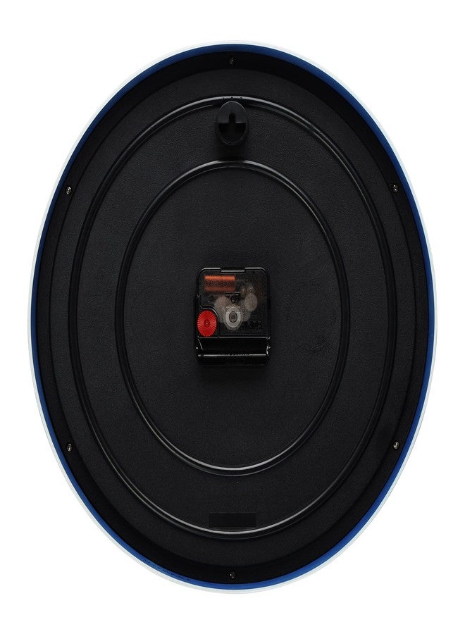 Titan Classic Blue Wall Clock with Silent Sweep Technology - 30.0 cm x 30.0 cm (Medium) - Image 5