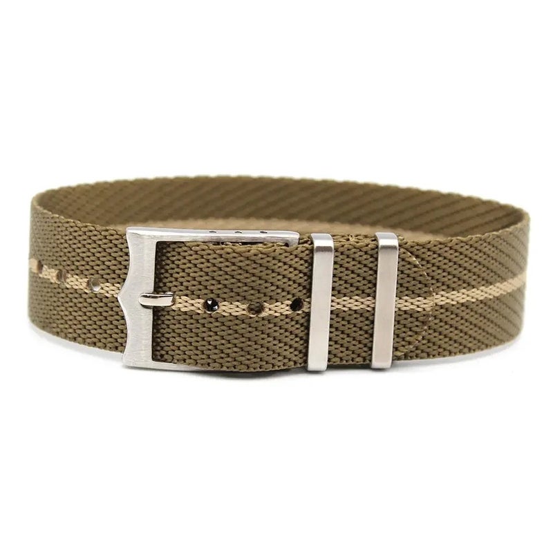 Bluejw High Quality Twill Nylon Watch Strap Premium Weave Replacement Band for Smart Watch – 20mm 22mm Durable Comfortable Lightweight Nylon Strap - Image 1