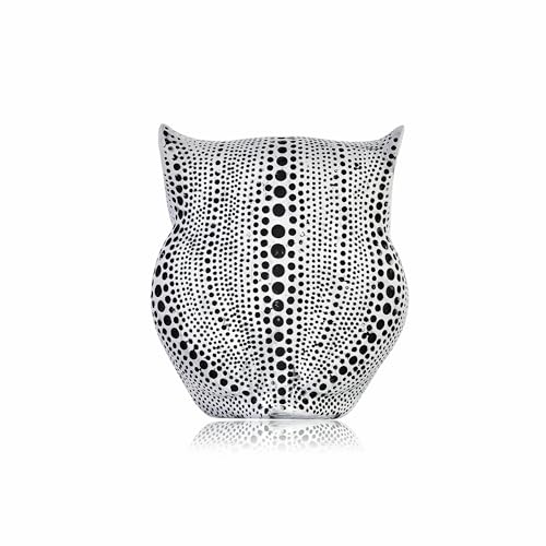 CraftVatika Modern Classy Resin Art Figure White Owl Showpieces for Home Decor Good Luck - Pack of 1 Owl Showpieces for Home Decor - Image 4
