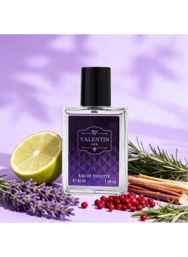 Men Perfume Spray, Elegant WoodyAromatic Notes Perfume forMen,Long Lasting Elegant Scent,Elegant Warm Gentleman Scent,Premium Gift Box for Him - Image 1