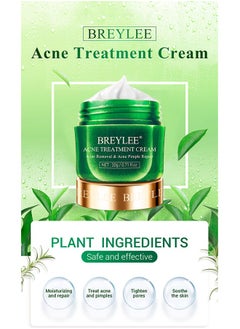 Breylee Acne Treatment Acne Removal Acne Pimple Repair Cream-Pure Skin Acne Treatment Scar Removal Cream,Natural Cystic Acne Treatment, For All Skin Types, Premium Acne Scar Cream & Pimple Remover - 20g  - Image 5