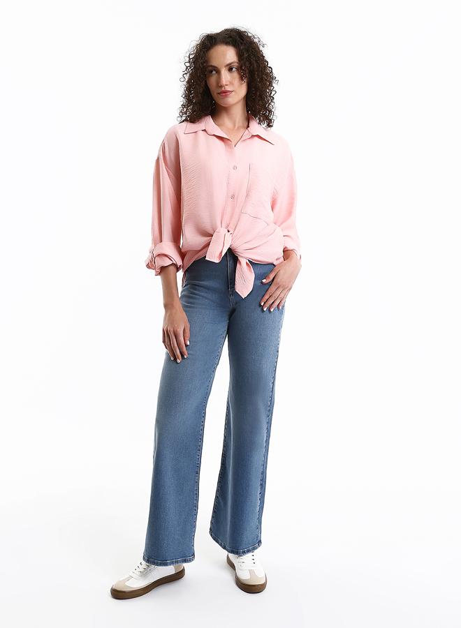 LC WAIKIKI Loose Fit Long Sleeve Women's Shirt - Image 2