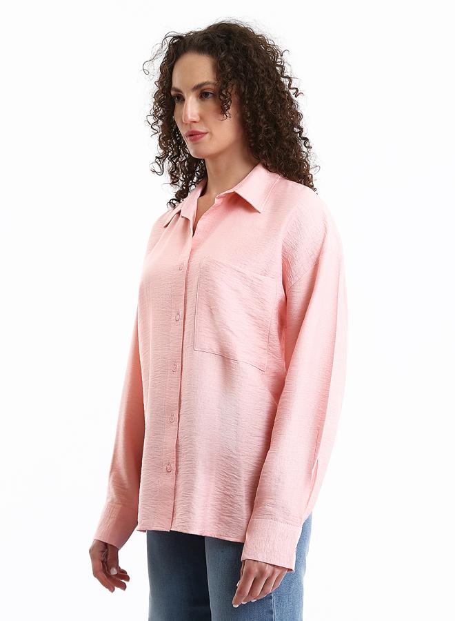 LC WAIKIKI Loose Fit Long Sleeve Women's Shirt - Image 4