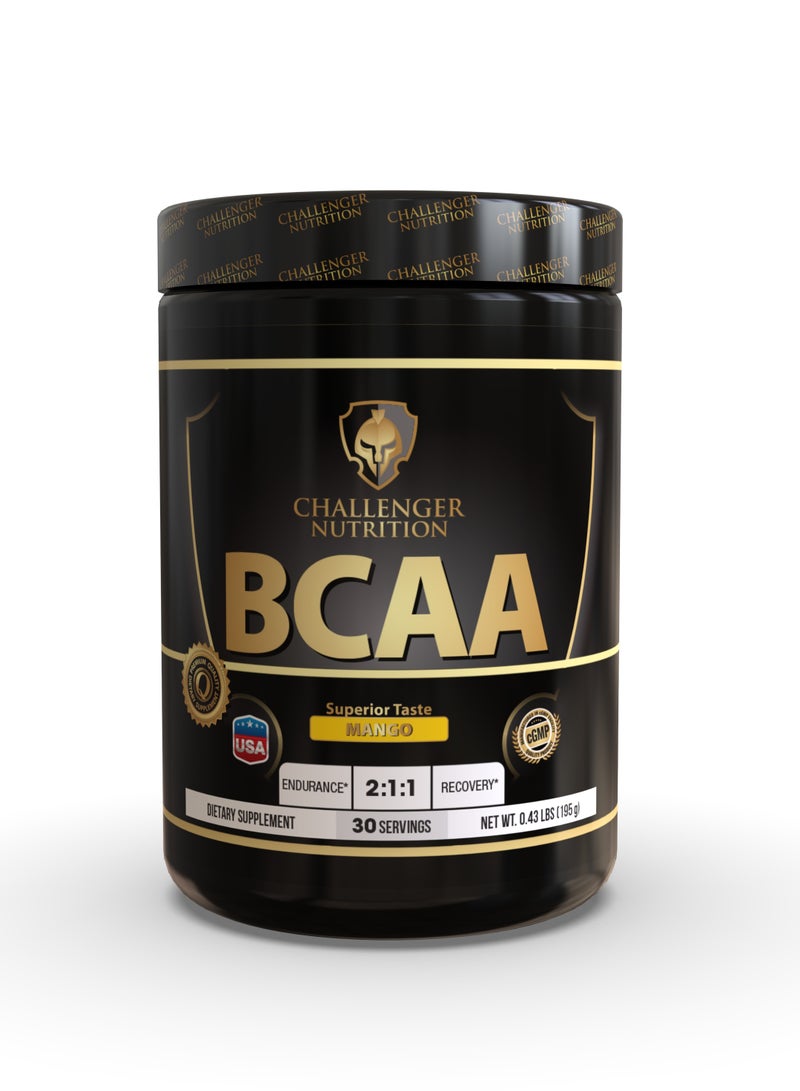 CHALLENGER NUTRITION Bcaa 2:1:1 Mango 30 Serv/195G