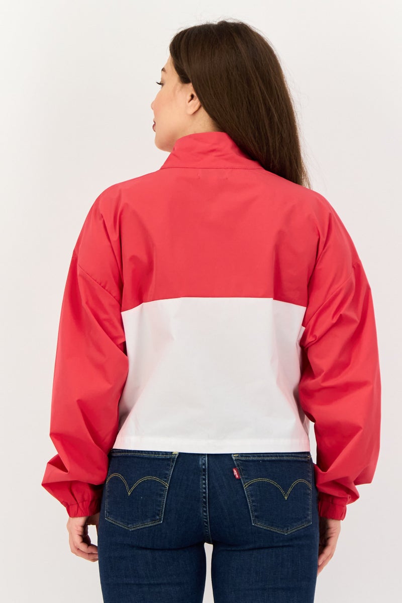 Juicy Couture Juicy By Juicy Couture Women Brand Logo Windbreaker Jacket, Multicolor - Image 3