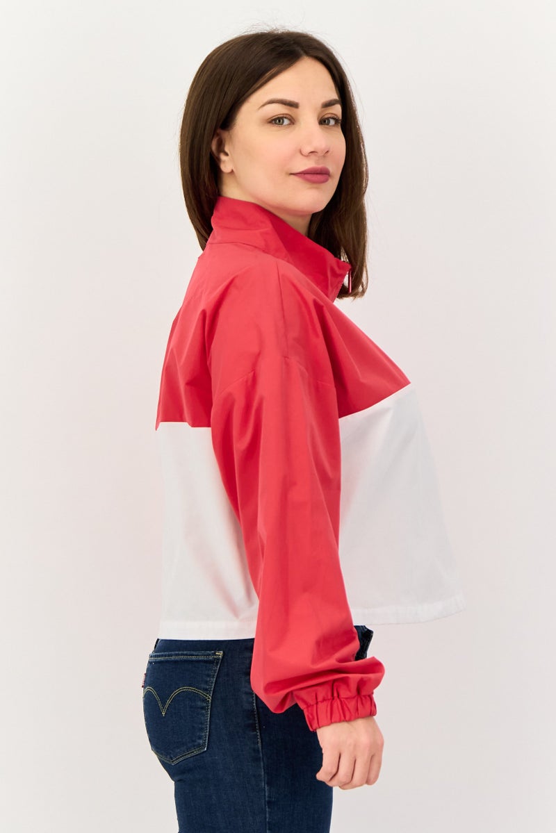 Juicy Couture جاكيت واقي من الرياح بشعار علامة جوسي باي جوسي كوتور للنساء، متعدد الألوان - Image 2