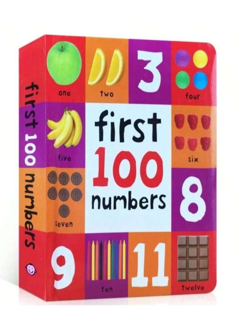 Educational Book for Children – Kids’ Book for Learning Numbers from 1 to 100 in English – Colorful Design with Real-Life Images to Help Understand and Associate Numbers with Objects.  - Image 1