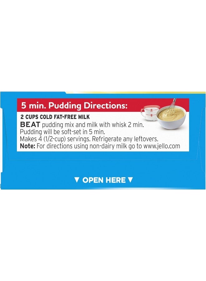 Jell-O Instant Lemon Sugar-Free Fat Free Pudding & Pie Filling (1 oz Boxes, Pack of 6) - Image 4