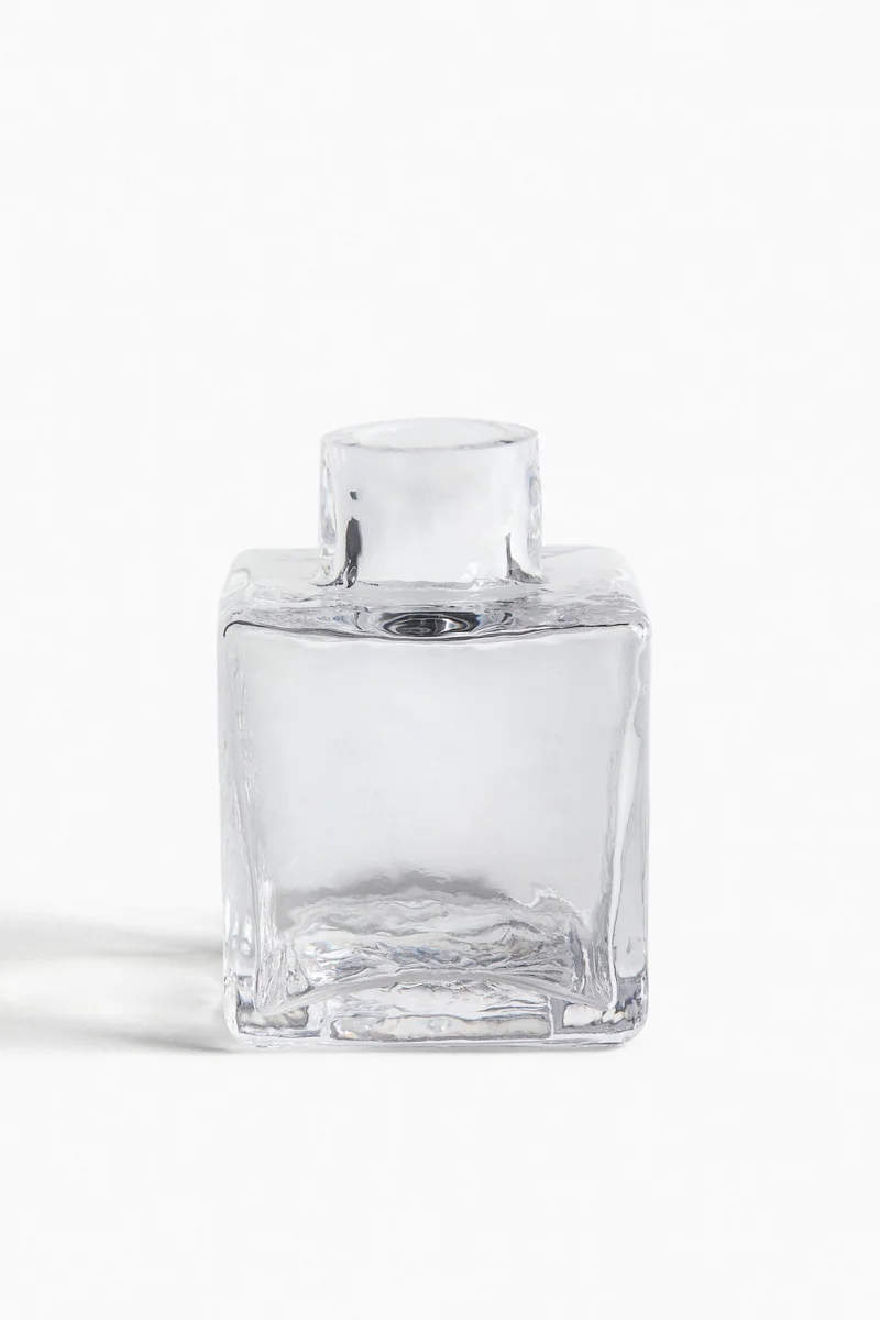 H&M Small textured-glass bud vase