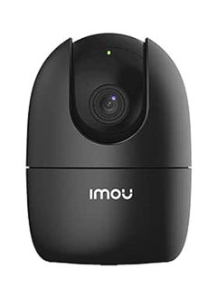 IMOU كاميرا أمان 360 درجة تصل إلى 256 جيجابايت تدعم بطاقة SD اتصال WiFi وEthernet 1080P Full HD وضع الخصوصية Alexa Google Assistant الكشف عن الإنسان ثنائي الاتجاه الصوت للرؤية الليلية Ranger 2 أسود  - Image 1