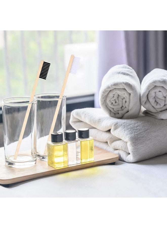 Vesici 200 Pieces Bamboo Toothbrushes Bulk Soft Bristles Toothbrushes with Micro Fur Ultra Wooden Bamboo Tooth Brushes Manual Toothbrushes for Adults Travel Family Hotel Use Individually Packaged - Image 4