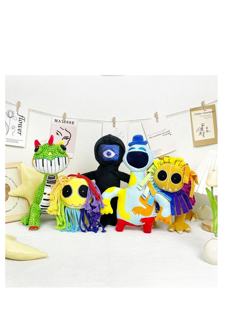 Y&D 5 Pcs Nightmare Critters Plush Series poppy playtime 4, Baba Chops Soft Plush, Realistic and Cute Stuffed Animal Doll Pillow, Birthday, Game Lovers, Boys, Girls, and Kids - Image 1