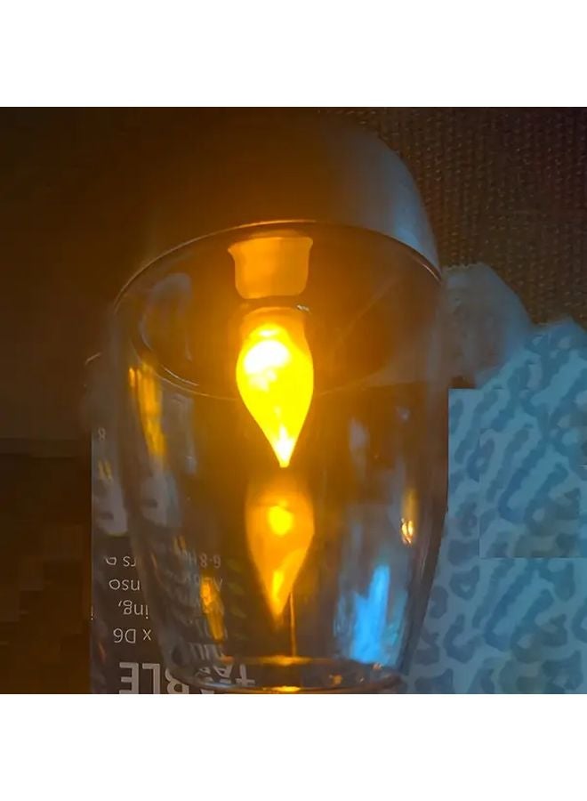 1pc Solar Flameless Candle Light Auto On Off Outdoor Indoor Garden Decoration - Image 1