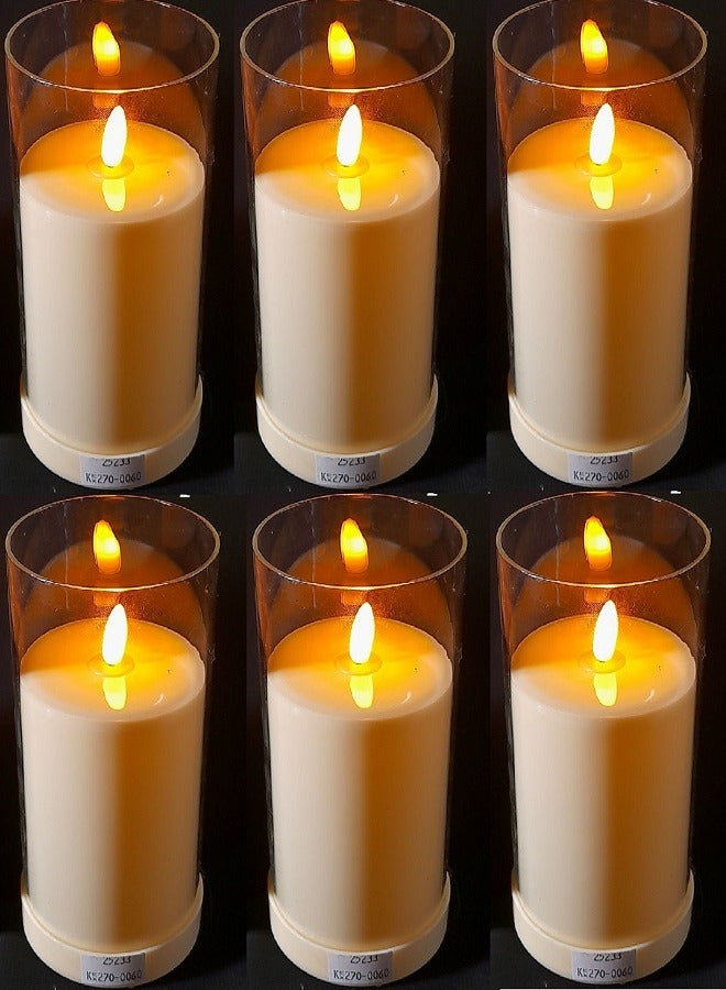 Modern Electronic Candle Light, Battery Flameless Candle, Led Light, Desk Lamb, Café Lamp, Dinner Décor - Image 1