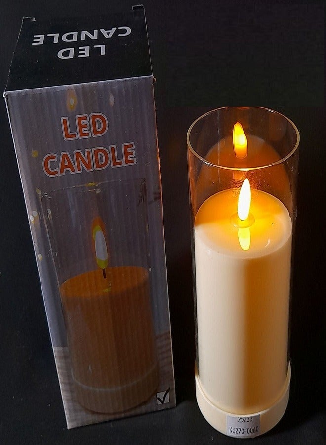 Modern Electronic Candle Light, Battery Flameless Candle, Led Light, Desk Lamb, Café Lamp, Dinner Décor - Image 2