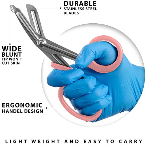 ASA TECHMED Nurse Utility Belt – Complete Medical Belt Utility Kit, Pro Pack Pocket Organizer Pouch Hip Bag for EMT, CNA, NP, PA, Student, Pink - Image 4