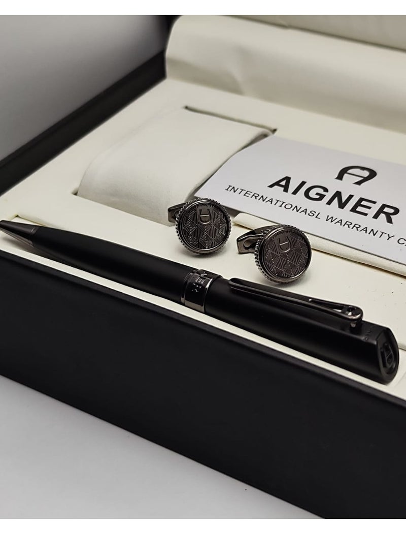New pen and cufflink, latest version, first class
