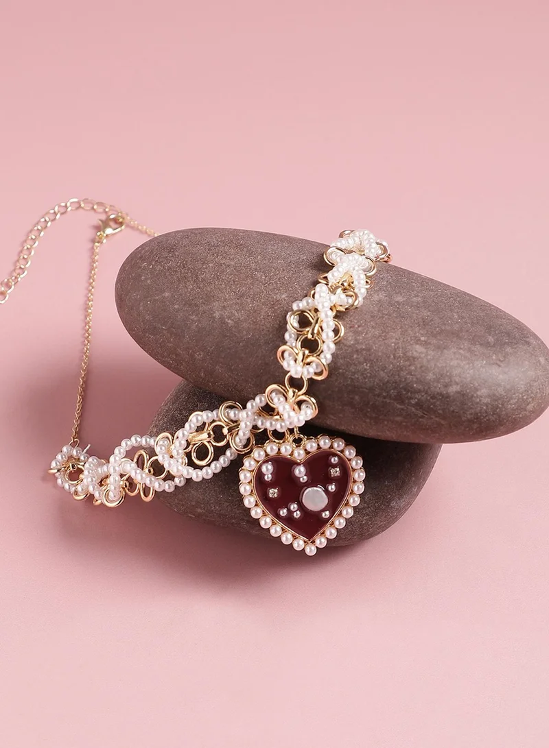 SOHI Party Artificial Necklace Jewellery