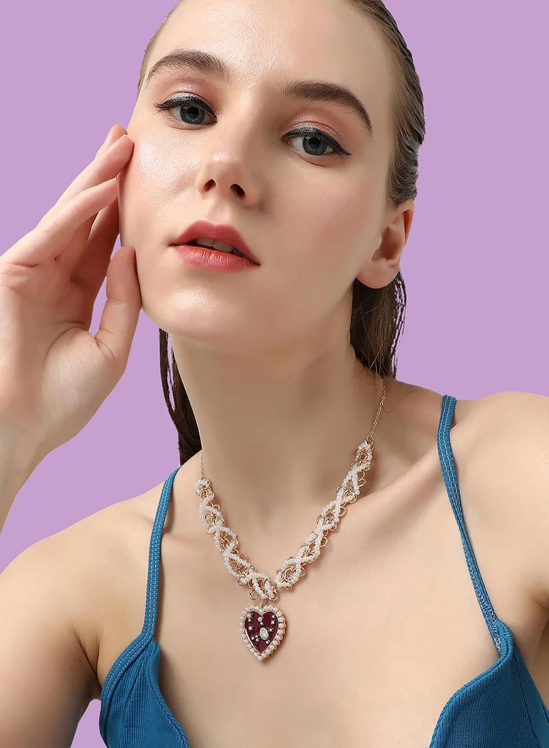 SOHI Party Artificial Necklace Jewellery