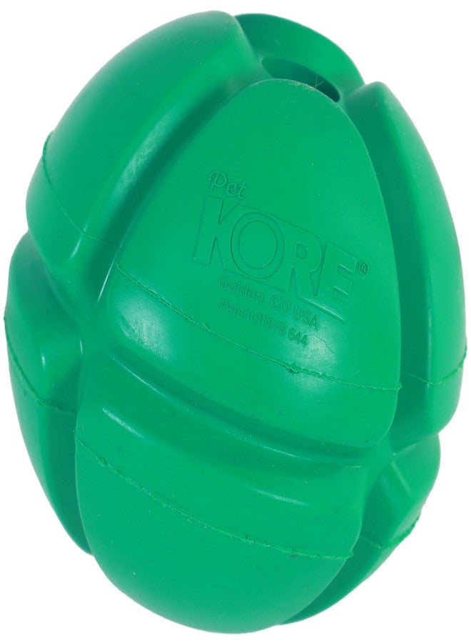 Coastal PetKORE: FloTex Ball - Medium - 2.5", Green, Dog Toy, Proprietary Rubber, Patented Open Airflow Grooves, Bounce-Fetch-Chew, Pet Indoor-Outdoor Play - Image 1