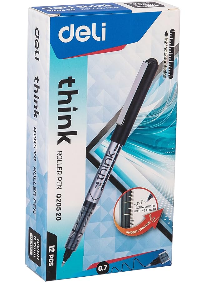 ديلي قلم حبر أسود 0.7 - Image 1