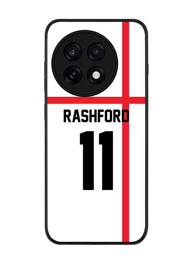 Stylizedd For OnePlus 13R / Ace 5 Pro Case,Slim fit Camera Protection, Shockproof Thin Phone cover  - Football - England,  RashFord