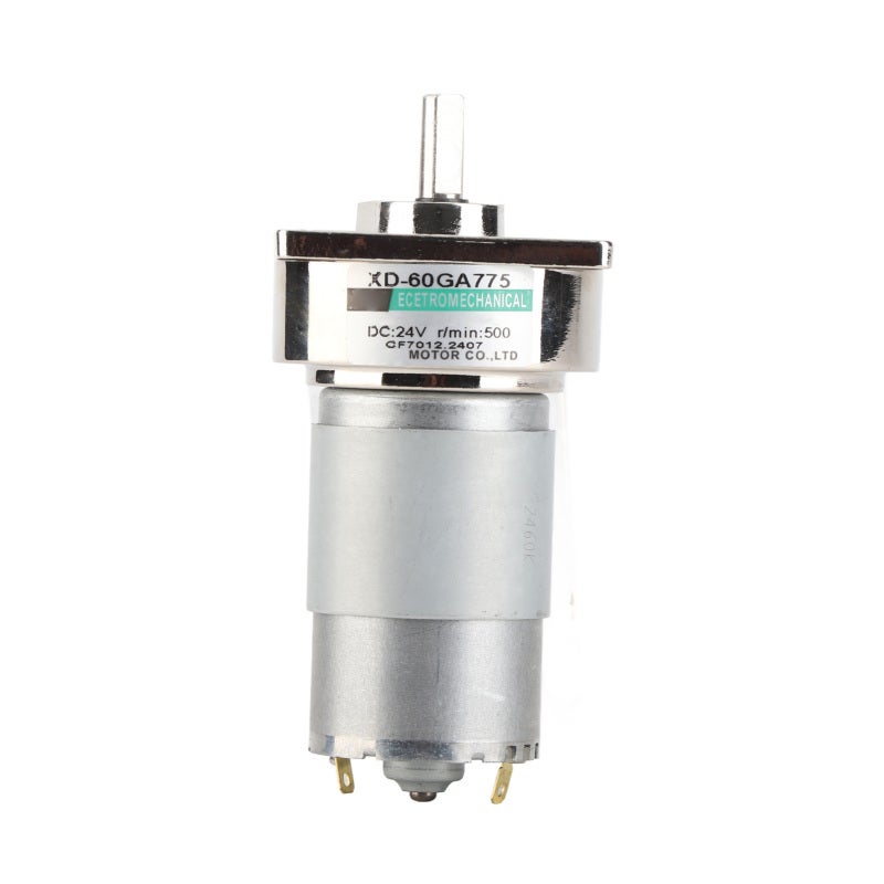 XD DC Gear Motor: 12/24V 35W Pure Copper Coil - Large Torque Low Speed Reversible Speed Regulation for Office Home Production Automation Safety Electronics Aviation Models Automotive Devices - Image 3