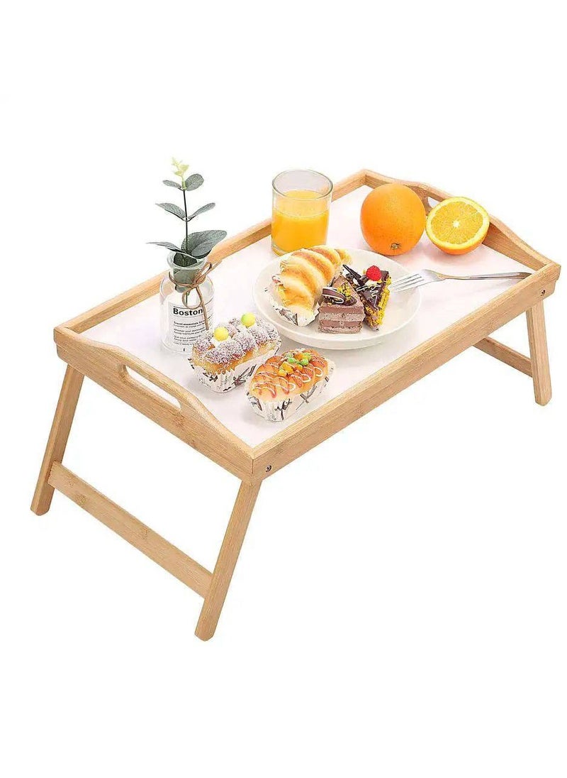 ماركة غير محددة ترابيزه الفطار و الرحلات 2*1   خشب في اكريليك بتتغسل بالمياه ولا تتأثر نهائي ممكن تستخدم ترابيزه عاديه  ترابيزه بالارجل علشان تسهل عليكم الاكل و المذاكره 🪄و غير انها بتطبق يعني هتاخدها ف كل مكان  مستورده كواليتي عاليه جدااا  - Image 3