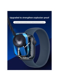 Generic Suitable For Iwatchs9 Watch Film Apple S8 Tempered Film Iwatch8/9 Protective Film 7/6/5/4/se Paste-Color:iwatch6/5/4/se44mm Ultra-clear Curved Surface Ceramic Full-Dimensions:Other IPhone Models  - Image 4