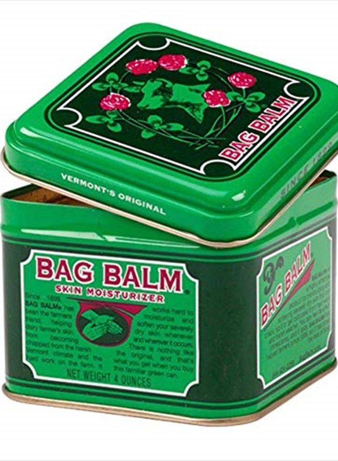 Bag Balm Vermont's Original for Dry Chapped Skin Conditions (1 Ounce Tin (2 Pack)) - Image 2