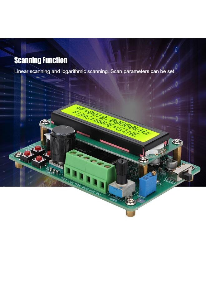 FY1002S DDS Function Signal Generator Dual TTL 2MHZ Sine Frequency Counter Module