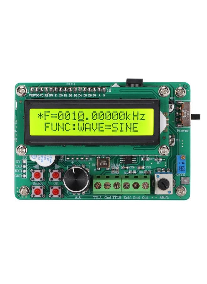 Thoraya FY1002S DDS Function Signal Generator Dual TTL 2MHZ Sine Frequency Counter Module  - Image 2