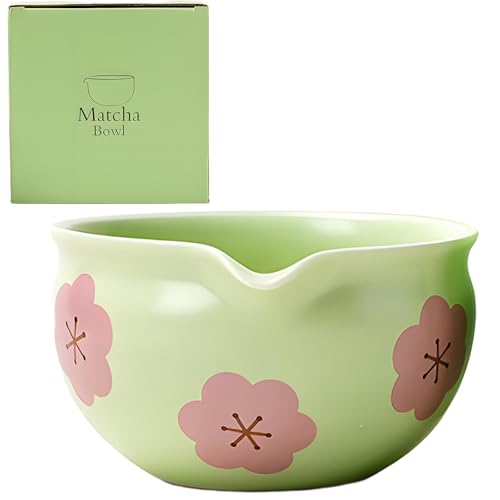 CartHome Matcha Bowl, Traditional Japanese Style Ceramic Chawan for Matcha Tea Preparation, Handcrafted Design for Home and Office Use Perfect for Tea Preparation Station and Kitchen - Image 1