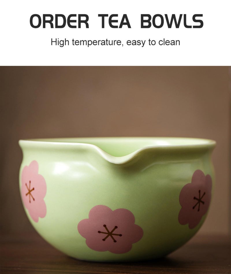 CartHome Matcha Bowl, Traditional Japanese Style Ceramic Chawan for Matcha Tea Preparation, Handcrafted Design for Home and Office Use Perfect for Tea Preparation Station and Kitchen - Image 4