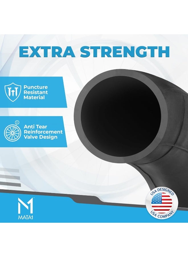 Mata1 Inner Tube Replacements 16" x 1.5/1.75/1.95/2.125 (Set of 2) for Jogging Stroller, Compatible with Many Brands + BPA & Latex Free - Image 3