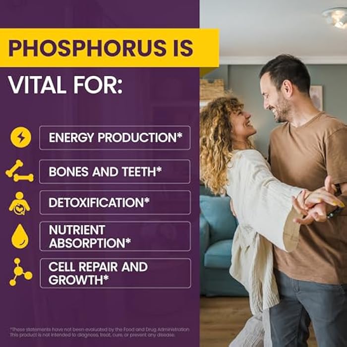 WellnessOne Ionic Phosphorus Supplements - Phosphorus Liquid from Ortho Phosphoric Acid for Teeth, Bone Health, & Energy Support - Non-GMO, Vegan, Gluten Free - 1.67 fl oz - Image 3