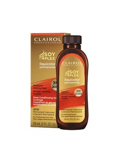 CLAIROL PROFESSIONAL Permanent Liquicolor For Dark Hair Color 3Rr Mediumium Intense Red 2 Oz  - Image 1