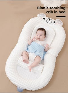 MIXDE Baby Nest Bed Infant Lounger with Anti-Reflux Feeding Set - Includes Toddler nests, Crib Wedge Pillow, and Anti-Slip Foot Mat - Nursing Pillows for Breastfeeding - Ensures Better Night's Sleep  - Image 3