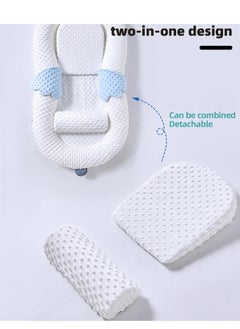 MIXDE Baby Nest Bed Infant Lounger with Anti-Reflux Feeding Set - Includes Toddler nests, Crib Wedge Pillow, and Anti-Slip Foot Mat - Nursing Pillows for Breastfeeding - Ensures Better Night's Sleep  - Image 5