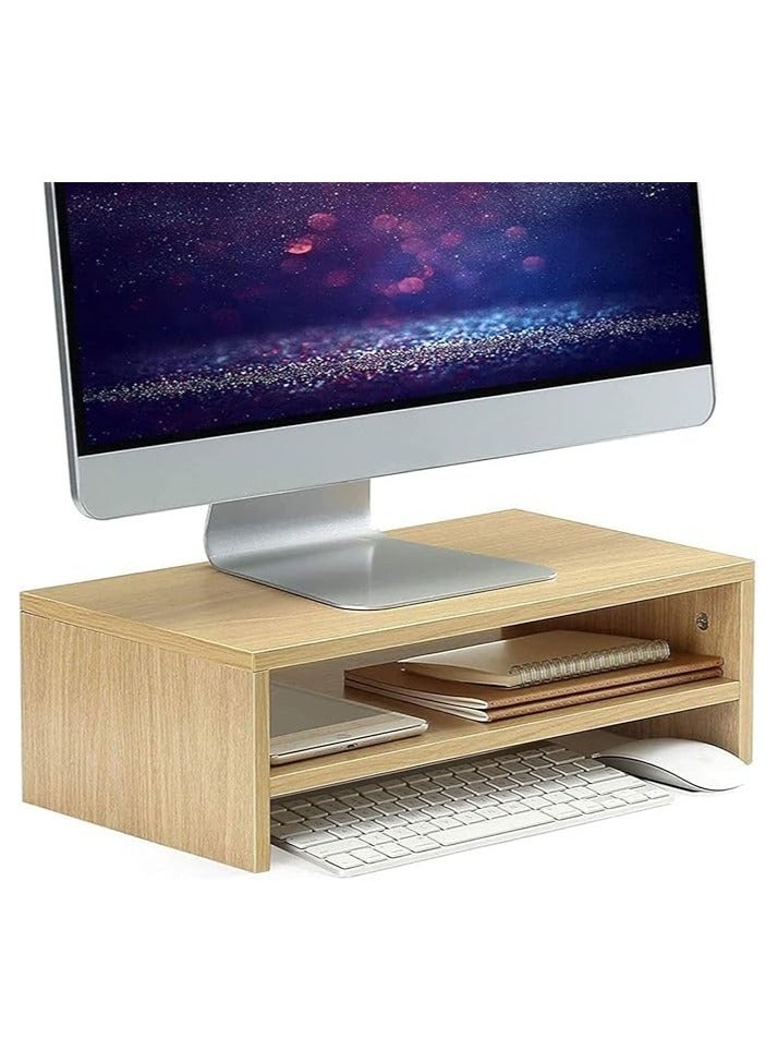Green Tiger Green Tiger 2 Tiers Wood Monitor Stand Riser 15 kg 1500 g Z5D31EC10CAE85C0F0C46Z