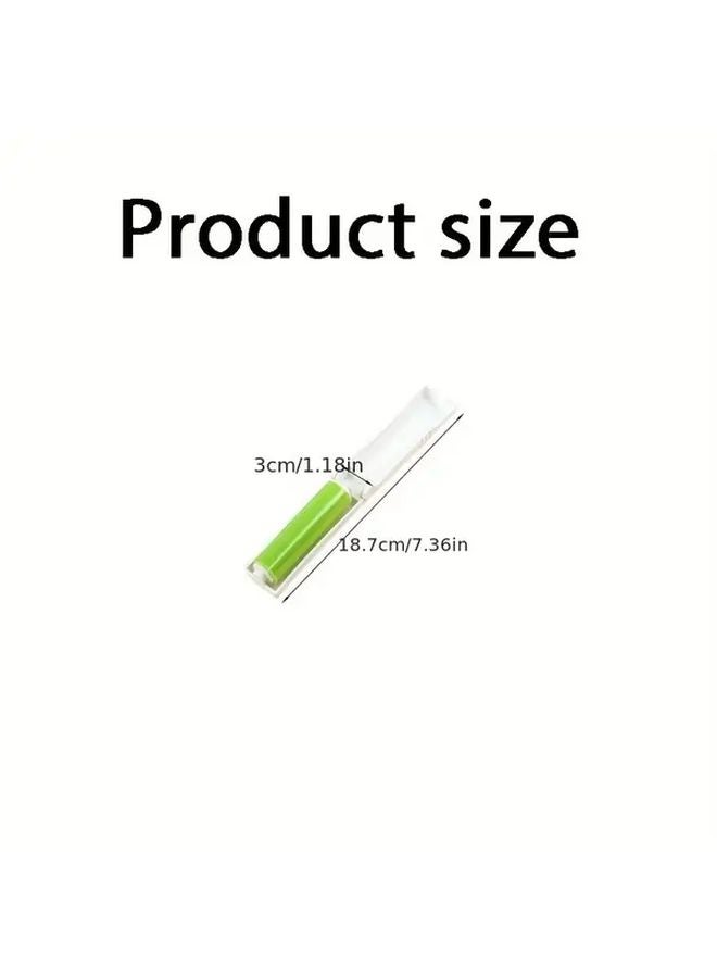 Foldable Washable Sticky Hair Remover Roller 5pcs Set Random Color Portable Lint Pet Hair Remover - Image 4