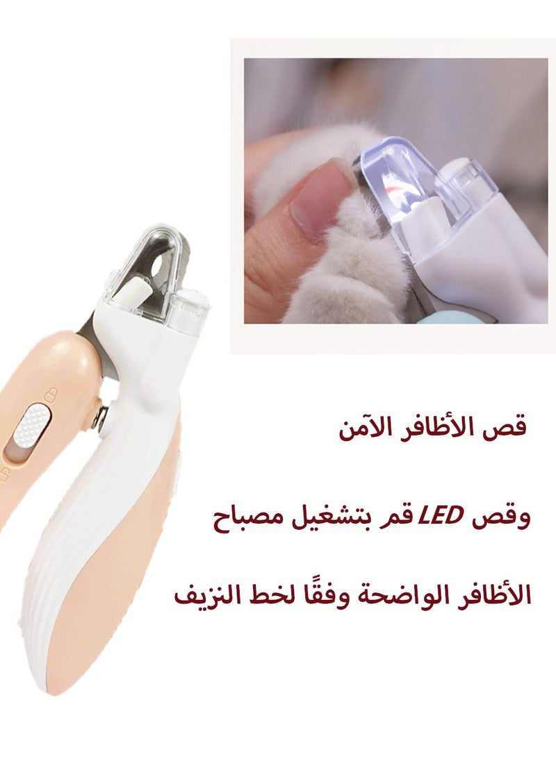 Generic LED Cat Nail Clipper with Bloodline Light – Splash-Proof, Thick Blades, Safety Lock, for Cats & Dogs  - Image 5
