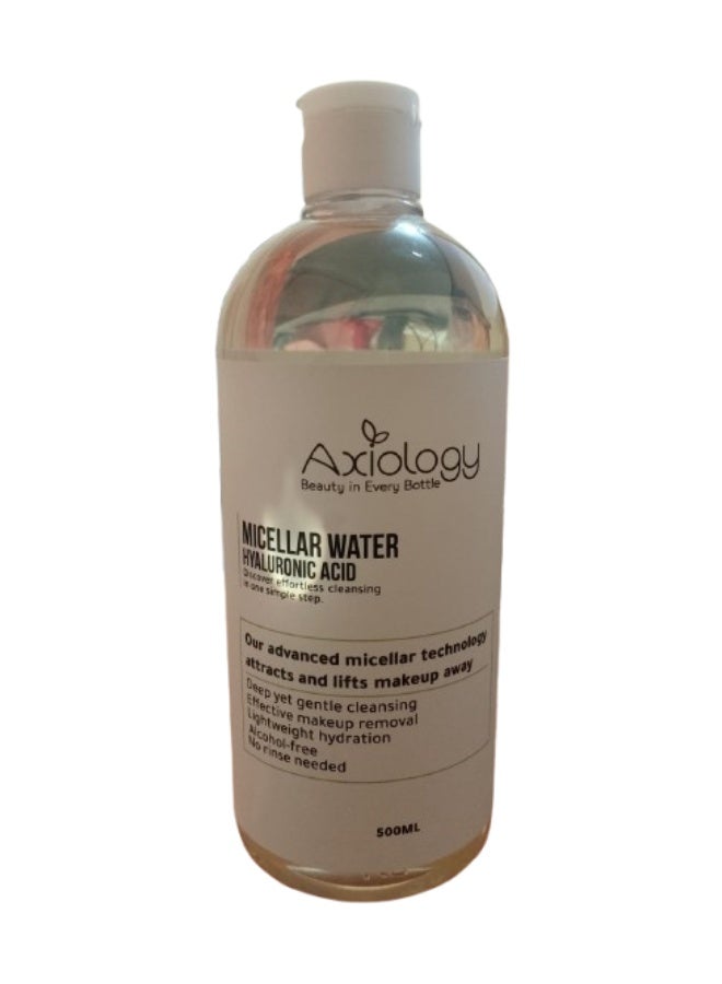 Micellar water with hyaluronic acid 500ml