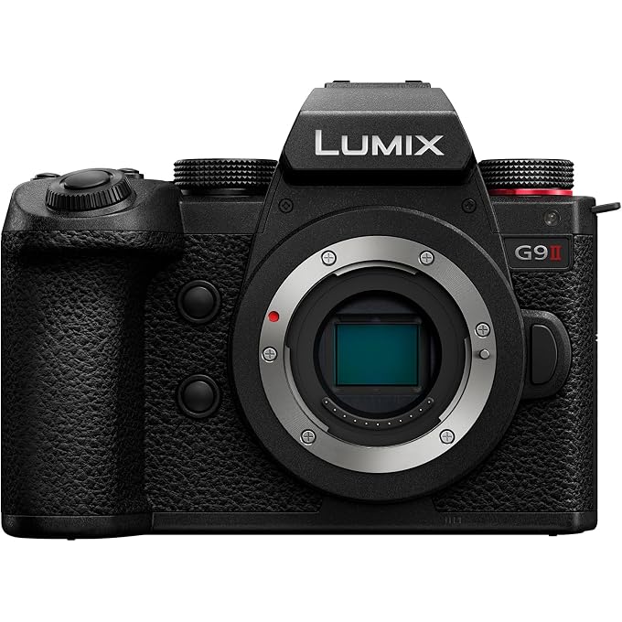 rayihni LUMIX G9II Micro Four Thirds Camera, 25.2MP Sensor with Phase Hybrid AF, Powerful Image Stabilization, High-Speed Perfomance and Mobility, Flagship Model of G Series - DC-G9M2BODY | 25.2MP Live Mos, Phase Hybrid Af, 8-Stop B.i.s, 100MP Handheld High-Res, C4k/4k 4:2:2 10-Bit 60p - Image 1