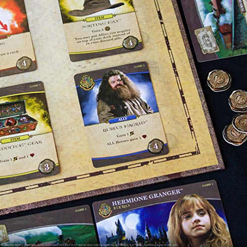 USAopoly لعبة بطاقات تعاونية لبناء الطوابق من هاري بوتر: معركة هوغوورتس | منتج مرخص رسميًا هدية رائعة لمحبي الفيلم فنون العمل لمدة 132 شهرًا إلى 1188 شهرًا - Image 5