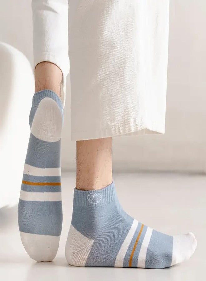 URBANSOCKS جوارب عصرية بطول الكاحل فريدة من نوعها، تصميم أنيق ومريح وعالي الجودة الجوارب الجوارب موجا موجو كوزي عناية آدي (عبوة من 6 قطع) - Image 3