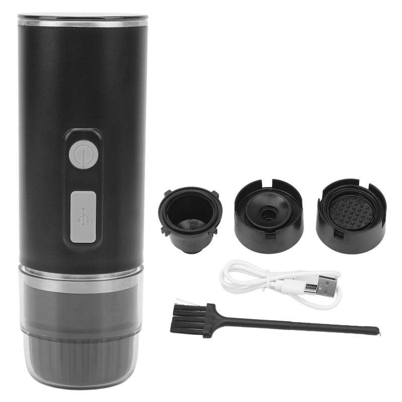 Portable Coffee Maker Universal Fully Automatic Coffee Machine for Office Camping Hiking Home - Image 1
