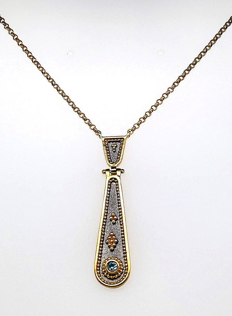 بي تي سي إيلا - سلسله فضة مطليه بالذهب (SIL0504) - Image 2